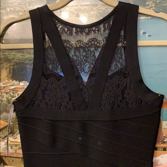 Stretta black bandage dress - Picture 11 of 12